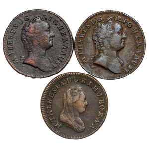 Maria Theresia (1740-1780) LOT - 3 pcs