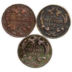 Maria Theresia (1740-1780) LOT - 3 pcs