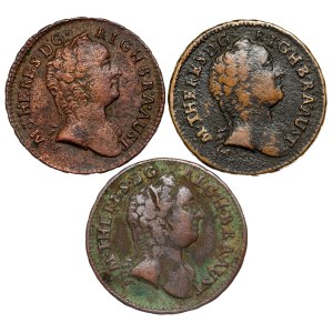 Maria Theresia (1740-1780) LOT - 3 pcs