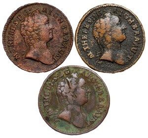 Maria Theresia (1740-1780) LOT - 3 pcs