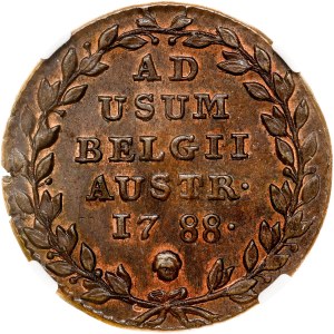 Joseph II. (1765-1790) II Liards 1788 Brüssel