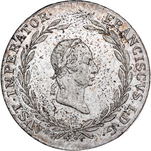 Franz I. (1792 -1835) 20 Kreuzer 1827 E