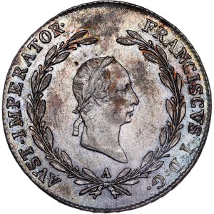 Franz I. (1792 -1835) 20 Kreuzer 1827 A