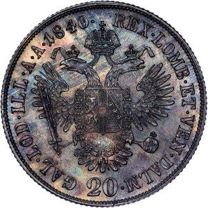 Ferdinand I. (1835-1848) 20 Kreuzer 1840 E