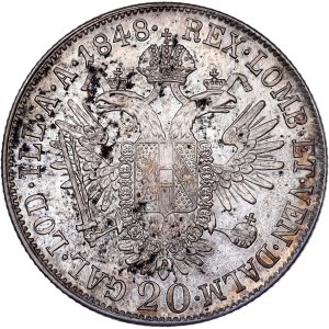 Ferdinand I. (1835-1848) 20 Kreuzer 1848 A