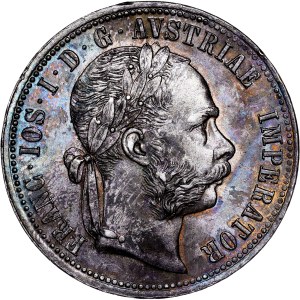 Franz Joseph I. (1848-1916) Gulden 1876 Vienna