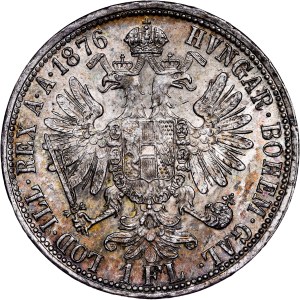 Franz Joseph I. (1848-1916) Gulden 1876 Vienna