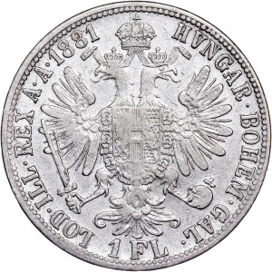 Franz Joseph I. (1848-1916) Forint 1881 KB