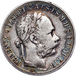 Franz Joseph I. (1848-1916) Forint 1883 KB