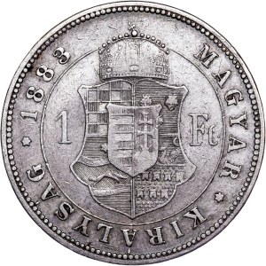 Franz Joseph I. (1848-1916) Forint 1883 KB