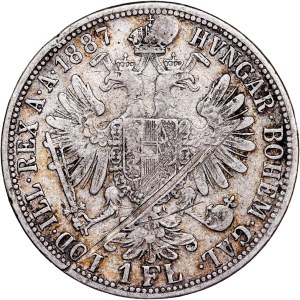 Franz Joseph I. (1848-1916) Gulden 1887