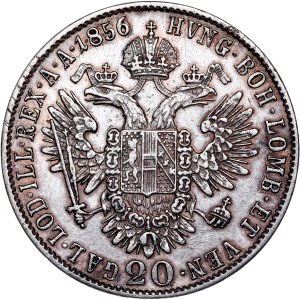 Franz Joseph I. (1848-1916) 20 Kreuzer 1856 B