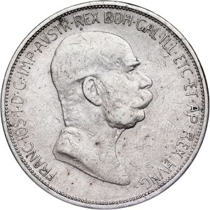 Franz Joseph I. (1848-1916) 5 Corona 1908