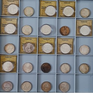 Austria - Silver 25 Schillings LOT - 24 pcs