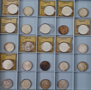 Austria - Silver 25 Schillings LOT - 24 pcs