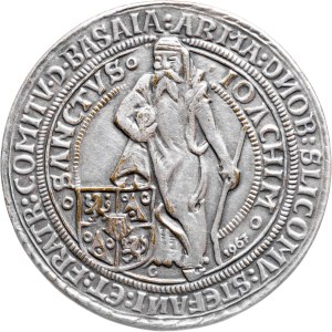 Bohemia - Schlick Joachim Taler 1520 (1967) Restrike