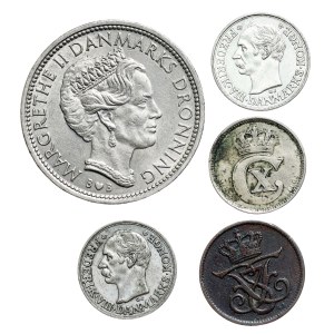 Danmark Coin LOT - 5 pcs