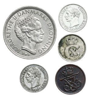 Danmark Coin LOT - 5 pcs