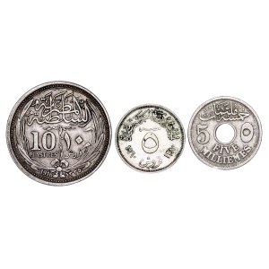 Egypt Coin LOT - 3 pcs