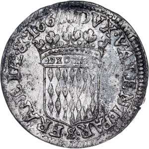 MONACO - Honoré II (1604-1662) 5 Sols 1661
