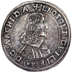 Olmütz - Leopold Wilhelm Erzherzog von Österreich (1637-1662) XV Kreutzer 1661
