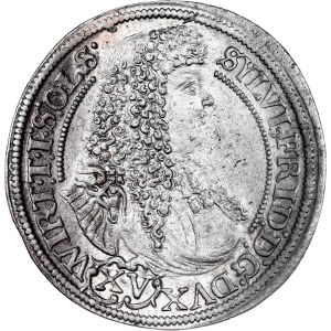 Württemberg-Öls - Sylvius Friedrich (1664-1697) XV Kreuzer 1675 S-P