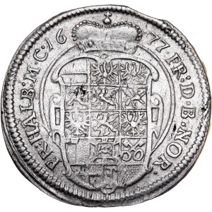 Brandenburg-Ansbach - John Frederick (16671686) 1/6 thaler 1678 Schwabach