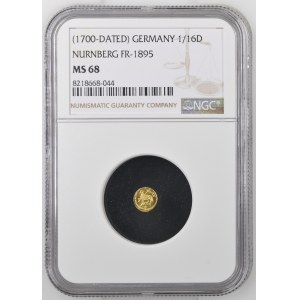 Nurnberg - 1/16 Ducat ND (1700)-N