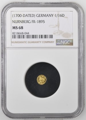 Nurnberg - 1/16 Ducat ND (1700)-N