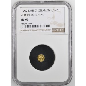 Nurnberg - 1/16 Ducat ND (1700)-N