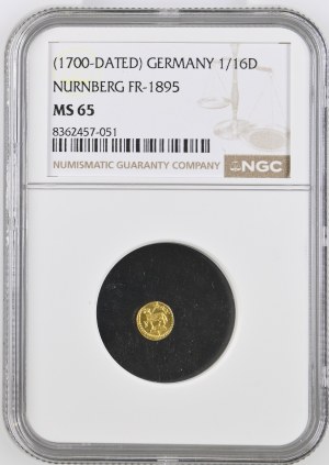 Nurnberg - 1/16 Ducat ND (1700)-N