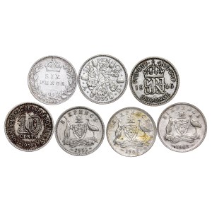 Great Britain - Coin LOT - 7 pcs
