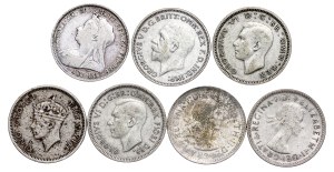 Great Britain - Coin LOT - 7 pcs