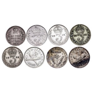 Great Britain - Coin LOT - 8 pcs