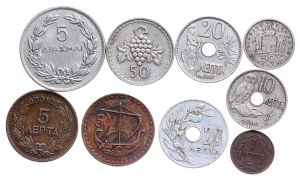 Greece - Coin LOT - 10 pcs