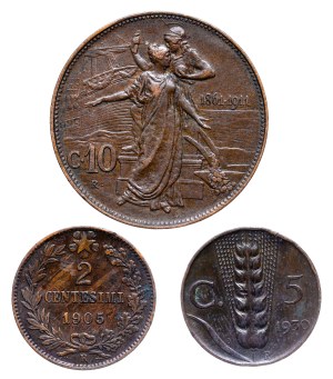 Italian States - Coin LOT - 3 pcs