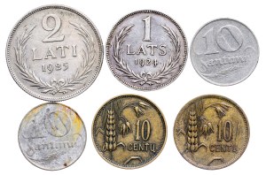 Lithuania - Coin LOT - 6 pcs