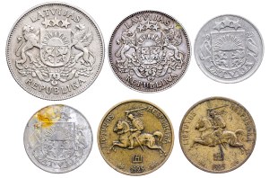 Lithuania - Coin LOT - 6 pcs