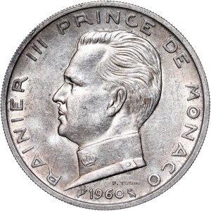 Monaco - Rainier III (1949-2005) 5 Francs 1960