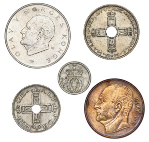 Norway - LOT - 5 pcs