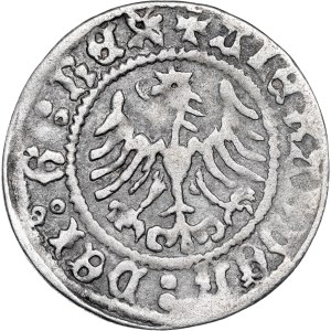 Poland - Alexander I Jagiellon (1492-1506) 1/2 Groschen / Półgrosz ND