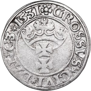 Poland - Sigismund I the Old, Groschen 1531 Danzig