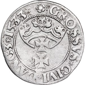 Poland - Sigismund I the Old, Groschen 1533 Danzig
