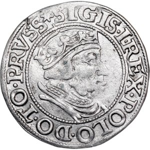 Poland - Sigismund I the Old, Groschen 1538 Danzig