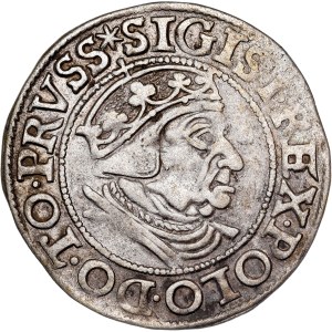 Poland - Sigismund I the Old, Groschen 1538 Danzig