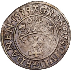 Poland - Sigismund I the Old, Groschen 1539 Danzig