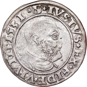 German States - Albert Hohenzollern, Groschen Königsberg 1531