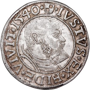 German States - Albert Hohenzollern, Groschen Königsberg 1540
