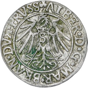 German States - Albert Hohenzollern, Groschen Königsberg 1540