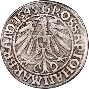 Silesia, Duchy of Crossen, Johann von Küstrin Groschen 1545